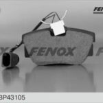 Колодки тормозные дисковые VW Transporter 90-03, Sharan 95-10, Ford Galaxy 00-06, Seat Alhamb FENOX