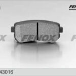 Колодки тормозные дисковые Hyundai Accent MC 05-30 07-, Kia Ceed 06-, Rio II 05-, Sportage 06- FENOX