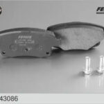 Колодки тормозные дисковые Ford Transit 06-, Transit Tourneo 06- FENOX