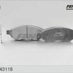 Колодки тормозные дисковые Fiat Ducato 06-, Citroen Jumper 06-, Peugeot Boxer 06- FENOX