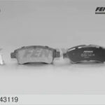 Колодки тормозные дисковые Fiat Ducato 06-, Citroen Jumper 06-, Peugeot Boxer 06- FENOX