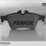 Колодки тормозные дисковые Ford Focus II, C-MAX I,II, Tourneo Connect 02-, Mazda 3, 5, Citroe FENOX