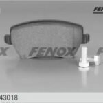 Колодки тормозные дисковые Renault Logan MCV 07-, Clio 05-, Duster 10-, Lada Largus, Vesta, Nissan M FENOX