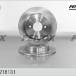 Диск тормозной Hyundai Accent, Solaris, Accent 11-, Kia Rio III 11- FENOX