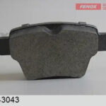 Колодки тормозные дисковые Peugeot 307 00-, Citroen C4 04- FENOX