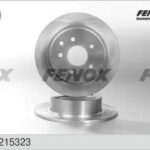 Диск тормозной Nissan Juke 10-, Qashqai 07- FENOX