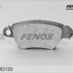 Колодки тормозные дисковые Opel Astra G 98-05, Afira A 03-05 FENOX BP43159