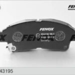 Колодки тормозные дисковые Toyota Caldina II, Camry (cедан) III-V, Carina E, Celica VI, Corolla (E9- FENOX