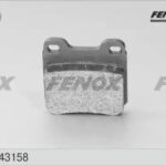 Колодки тормозные дисковые Opel Omega A 86-94, B 94-03, Vectra B 95-03, Saab 9-3 98-03, 900 I FENOX