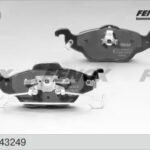 Колодки тормозные дисковые Opel Astra G -98, Zafira, Astra H FENOX