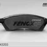 Колодки тормозные дисковые Chevrolet Epica, Daewoo Tosca 05- FENOX