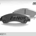 Колодки тормозные дисковые Great Wall Hover (H3, H5, H6) -06, Chevrolet Blazer IV 94-05 FENOX