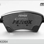 Колодки тормозные дисковые Suzuki SX4, Fiat Sedici -10 FENOX