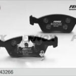 Колодки тормозные дисковые Toyota Avensis Verso, Avensis 00-04 FENOX