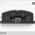 Колодки тормозные дисковые Toyota Carina -98 FENOX