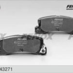 Колодки тормозные дисковые Toyota Corolla 01-02 FENOX
