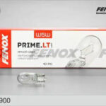 Лампа накаливания сигнальная W5W W2,1x9,5d 12V 5W картон 10шт, цена за 1шт FENOX