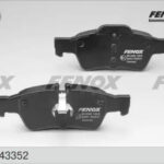 Колодки тормозные дисковые Mercedes-Benz (W211) 02- FENOX