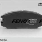 Колодки тормозные дисковые Mitsubishi Lancer, Colt 89-00 FENOX