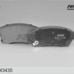 Колодки тормозные дисковые Opel Astra, Chevrolet Cruze 09- FENOX