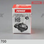 Лампа галогеновая головного света H8 PGJ19-1 35W 12V PGJ19 картон 1шт FENOX