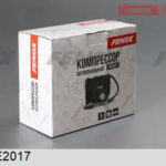 Компрессор автомобильный ABS пластик, металл, PVC, 12В, 10А, 120Вт, 35л.мин 16*14*6.5 см FENOX