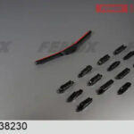 Щетка стеклоочистителя бескаркасная 380мм FENOX