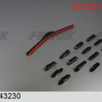 Щетка стеклоочистителя бескаркасная 430мм FENOX