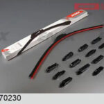 Щетка стеклоочистителя бескаркасная 700мм FENOX