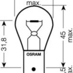 Лампа накаливания сигнальная P21W BA15S 24V ORIGINAL LINE 1 шт. 7511 OSRAM
