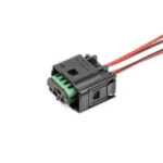 Разъем 19676401 (4pin) 4 контакта моторедуктора печки, жгута системы CNG для Lada (ВАЗ). CARGEN