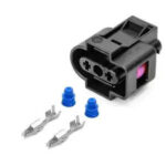 Разъем 1J0973202 (2pin) 2 контакта датчика уровня охлаждающей жидкости, датчика уровня жидкости бачк CARGEN