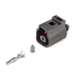 Разъем 1J0973701 (1pin) 1 контакт датчика давления масла для Audi, Seat, Skoda, Volkswagen. CARGEN