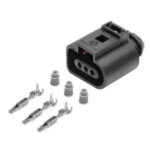 Разъем 1J0973703 (3pin) 3 контакта датчика уровня масла для Audi, Seat, Skoda, Volkswagen. CARGEN