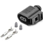 Разъем 6E0973702 (2pin) 2 контакта датчика ABS для Audi, Seat, Skoda, Volkswagen. CARGEN AX6532S