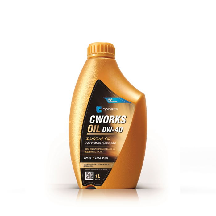 Масло моторное OIL 0W-40 A3/B4 1L A130R6001 CWORKS — изображение 1
