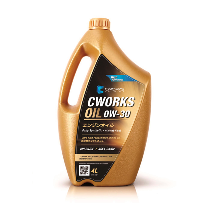 Масло моторное OIL 0W-30 C3 4L A130R5004 CWORKS — изображение 1
