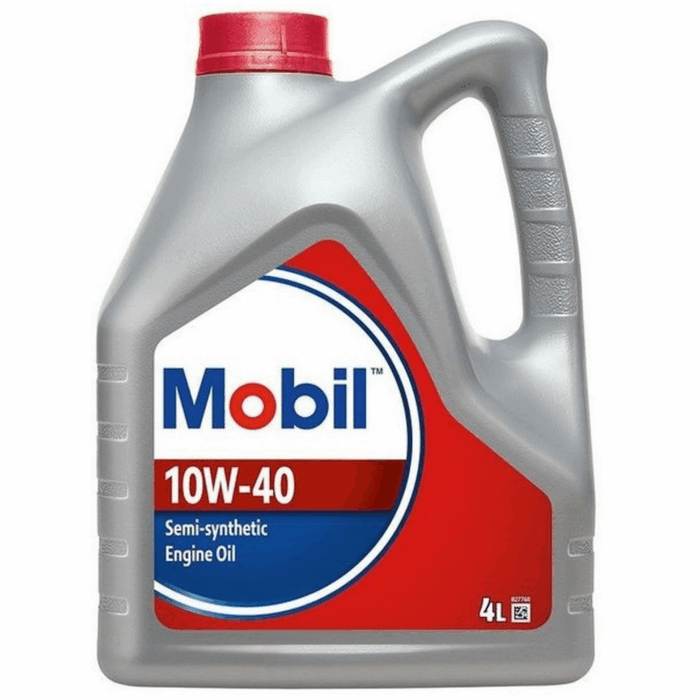 Масло моторное полусинтетическое 10W-40 4л 155098 MOBIL — изображение 1