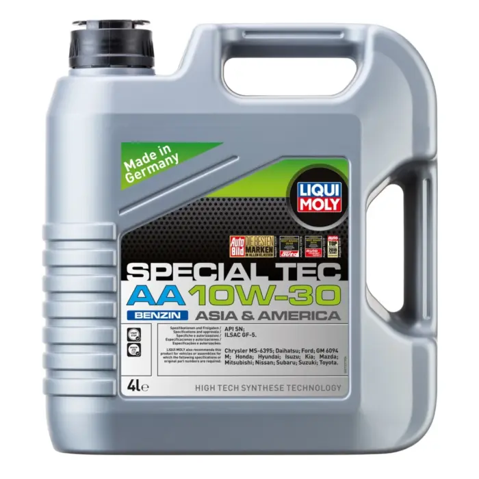 Масло моторное синтетическое НС-Special Tec AA Benzin 10W-30 SN GF-5 4л 21337 LIQUI MOLY — изображение 1