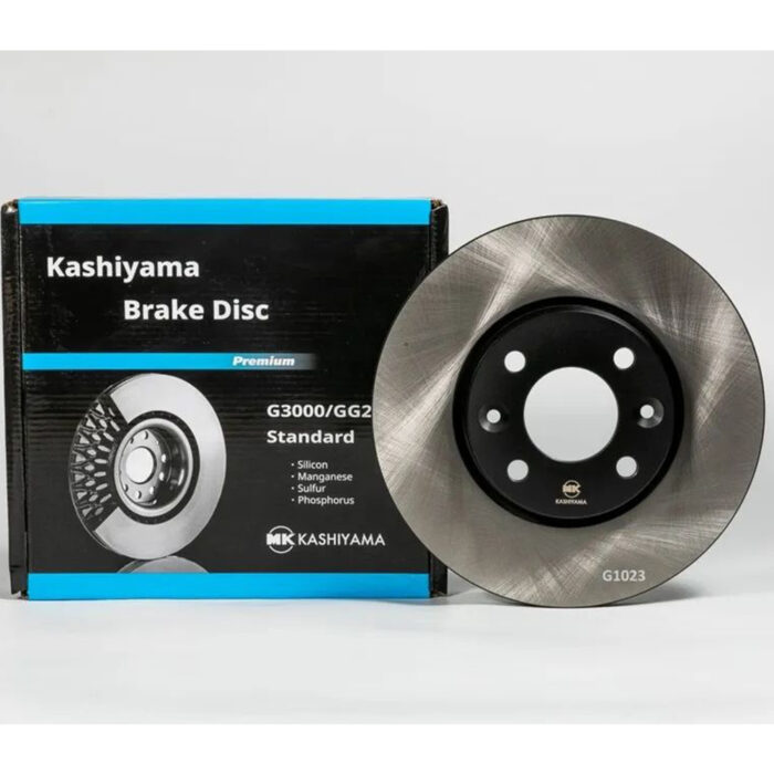 Диск тормозной передний RENAULT LOGAN / MEGANE II / LADA LARGUS / NISSAN TIIDA #C11/MICRA 03-/NOTE 06- MK KASHIYAMA G1023 — изображение 1