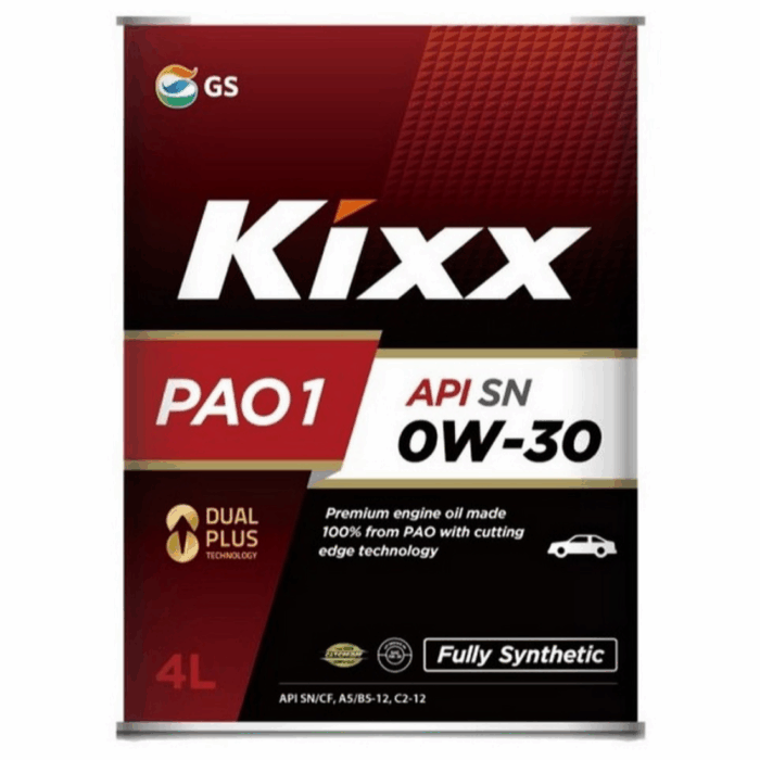 Масло моторное Kixx PAO 1 0w-30 API SР 4л L202044TE1 KIXX — изображение 1