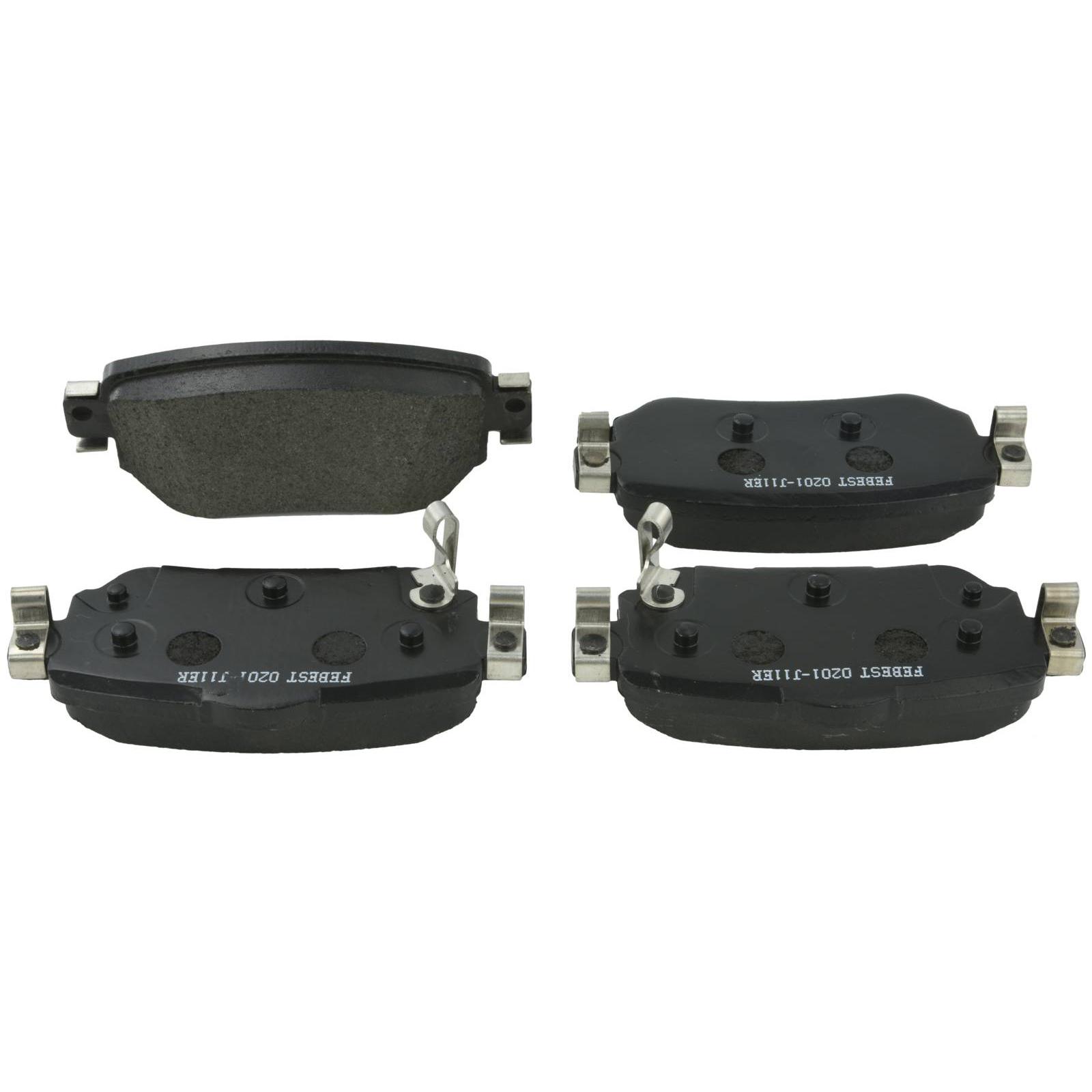 0201-J11ER.jpg Колодки задние NISSAN X-TRAIL T32 2014- 0201-J11ER FEBEST — изображение 1