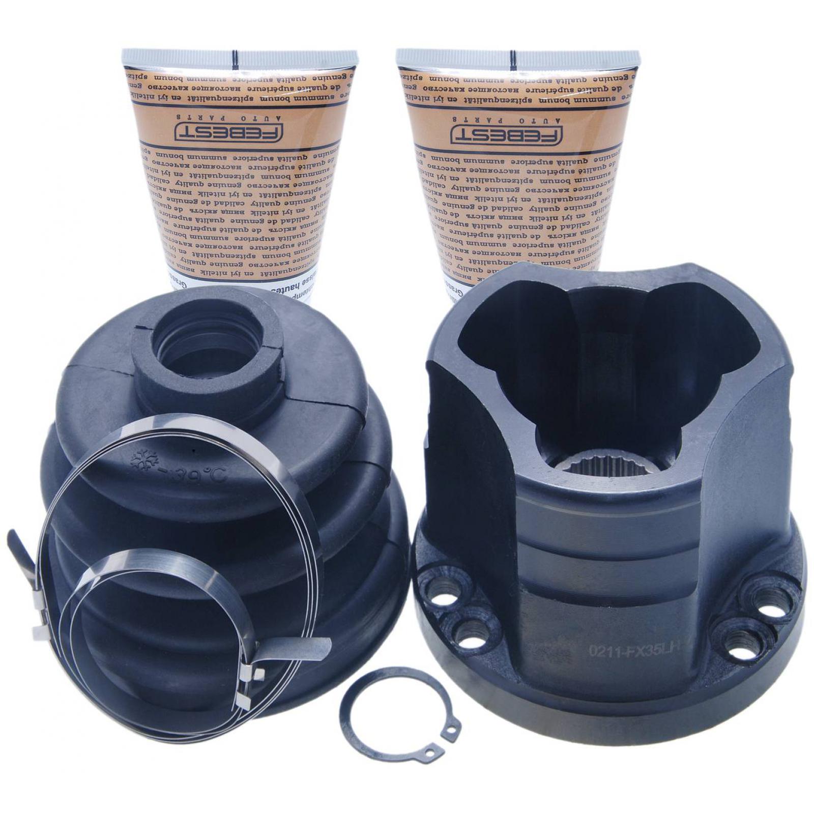 0211-FX35LH.jpg ШРУС внутр левый INFINITI QX50/EX 08-17, QX70/FX 16- 0211-FX35LH FEBEST — изображение 1