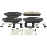 КОЛОДКИ ТОРМОЗНЫЕ ПЕРЕДНИЕ КОМПЛЕКТ 1201DN8F FEBEST