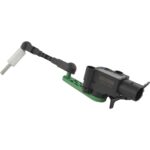 ДАТЧИК ПОЛОЖЕНИЯ КУЗОВА ПЕРЕДНИЙ ЛЕВЫЙ (С ТЯГОЙ) 17603-001 FEBEST