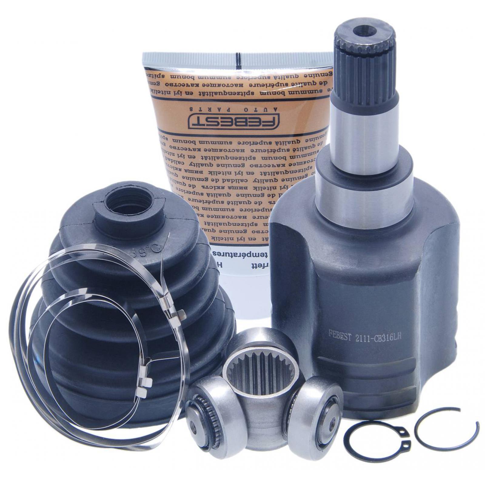 2111-CB316LH.jpg ШРУС внутренний левый FORD FOCUS II CB4 20082011 2111-CB316LH FEBEST — изображение 1