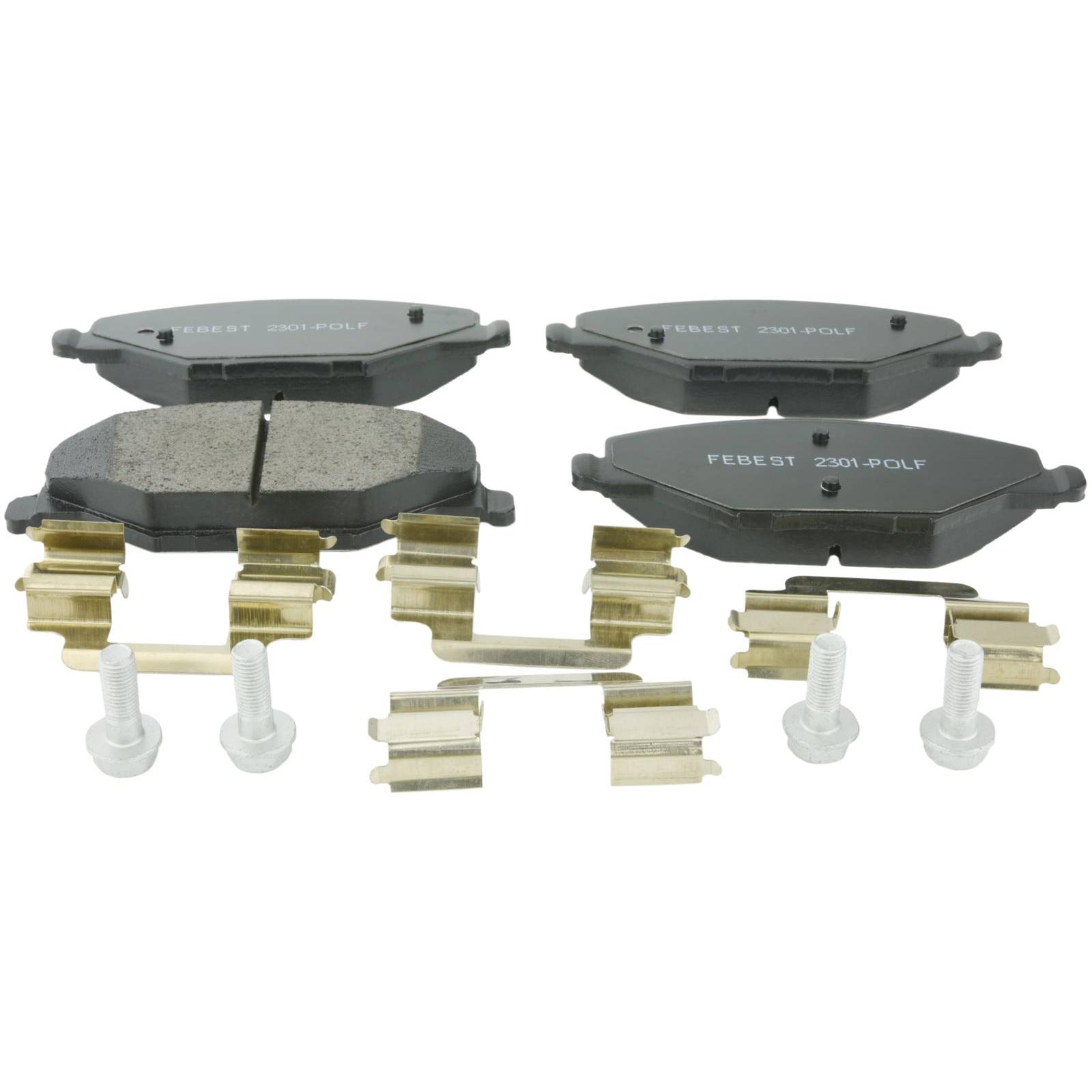 2301-POLF.jpg Колодки передние VW POLO SEDAN 2301-POLF FEBEST — изображение 1