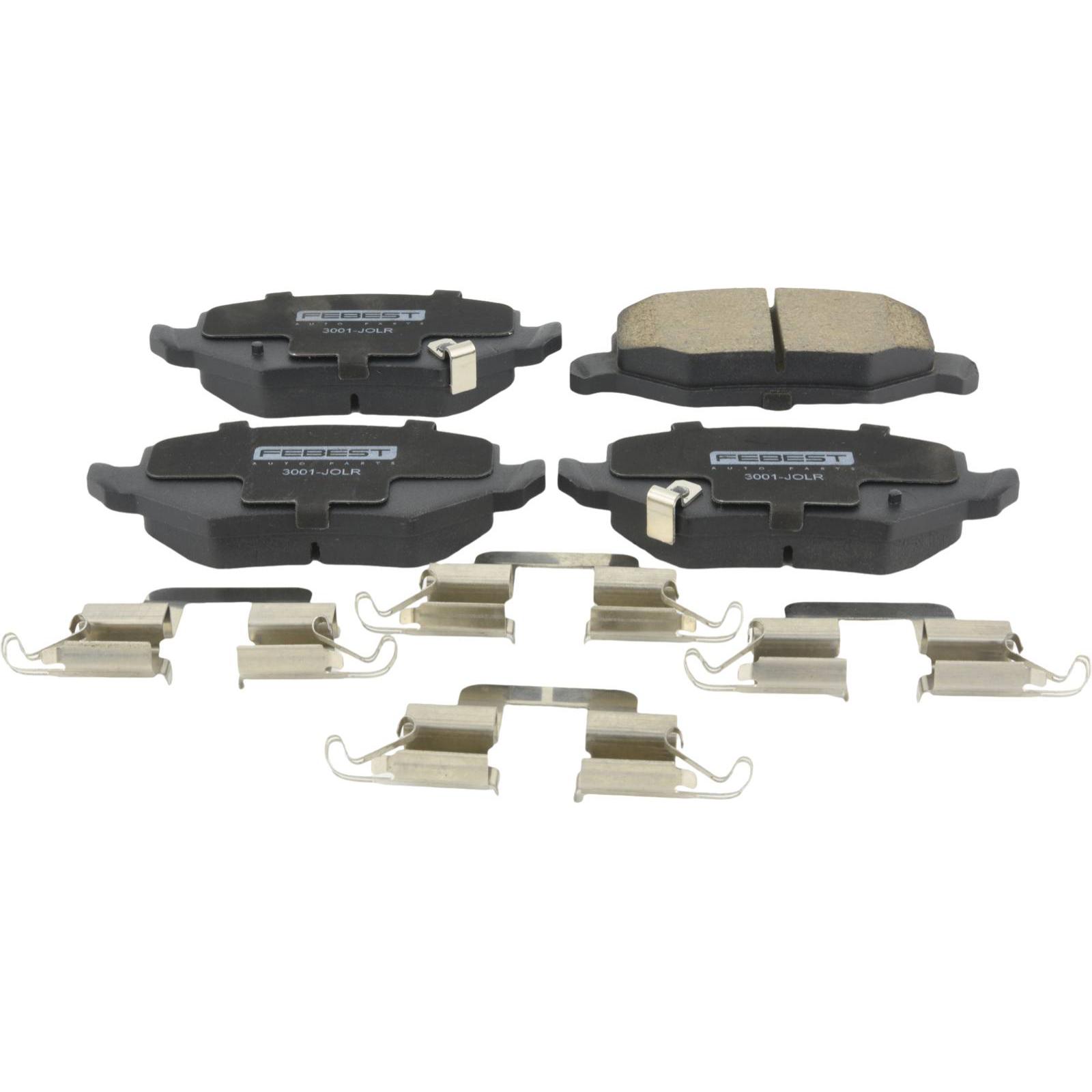 3001-JOLR.jpg КОЛОДКИ ТОРМОЗНЫЕ ЗАДНИЕ КОМПЛЕКТ FEBEST — изображение 1