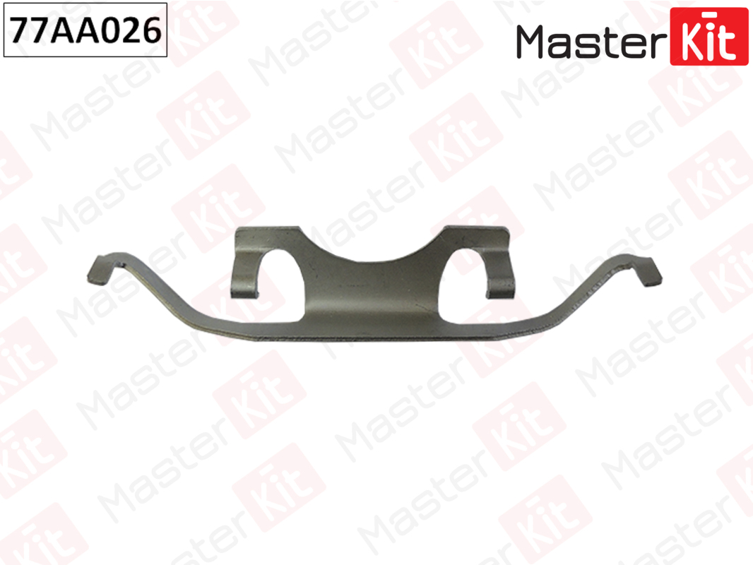 77AA026-MASTERKIT Комплект установочный дисковых колодок BMW 5 (E39) 11-95- 77AA026 MasterKit — изображение 1