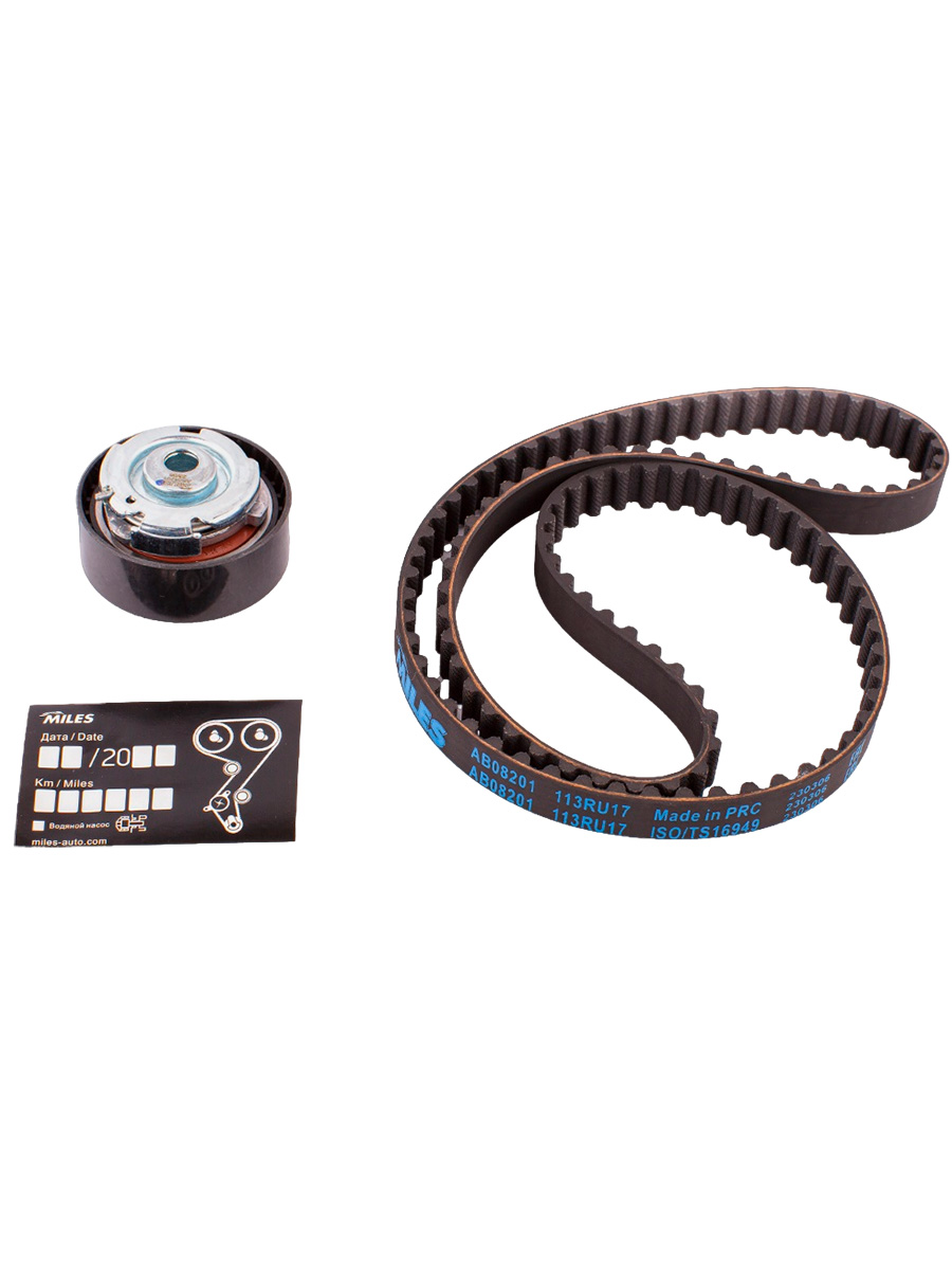 AB08201-MILES Комплект ремня ГРМ MILES AB08201 — изображение 1